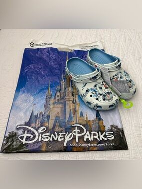Disneyland 70th Anniversary Clogs for Adults by Crocs. Unisex